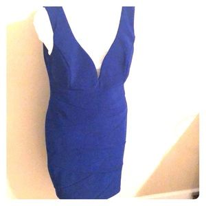 Honey and Rosie royal blue cocktail dress